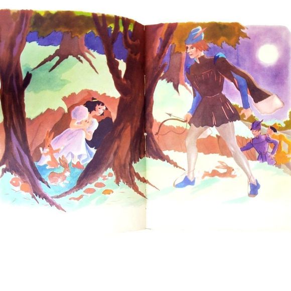 Blanche Neige Snow White Book Simone Deleuil Paris 1958 Children Fairy Tale - Picture 10 of 16